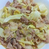 簡単&時短　ごはんに合う　キャベツと豚肉の味噌炒め